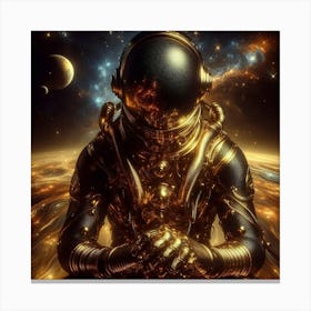 Space Explorer Canvas Print