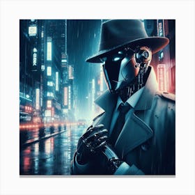 AI In A Suit Canvas Print
