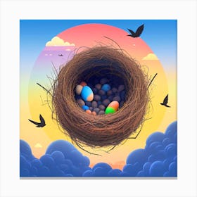 Bird'S Nest 15 Canvas Print