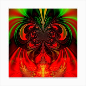 Fractal Art Digital Arts Fractals Futuristic Canvas Print