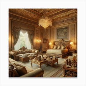 King'S Bedroom Canvas Print