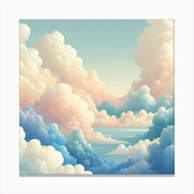 Clouds 2 Canvas Print