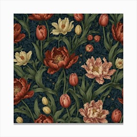 Highly Detailed William Morrisinspired Canvas Print