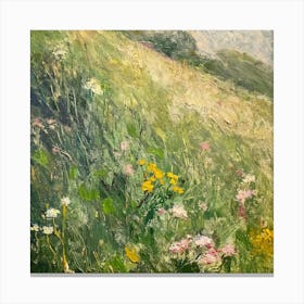 Summer's Fragrant Canvas 4 Canvas Print