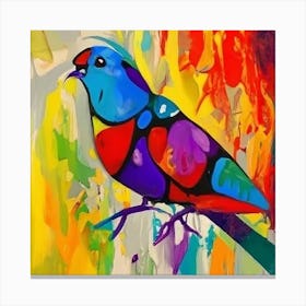 Dove Painting Canvas Print