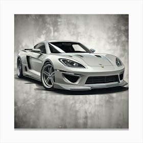 Porsche Cayenne 3 Canvas Print