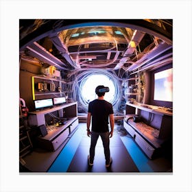 Vr Headset 19 Canvas Print