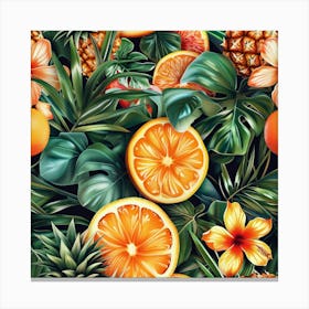 Tropical Fusion (7) Canvas Print