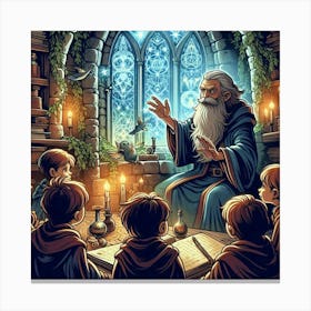 Harry Potter Art Canvas Print
