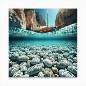 Aegean Sea Canvas Print