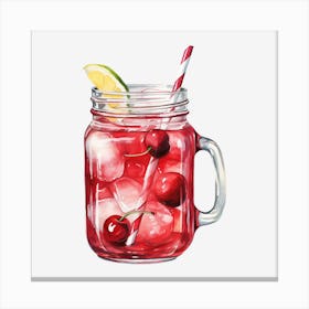 Cherry Margarita 8 Canvas Print