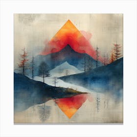 'The Mountain' Canvas Print