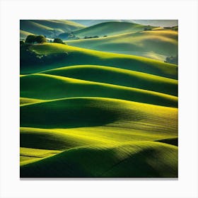 Green Hills 8 Canvas Print