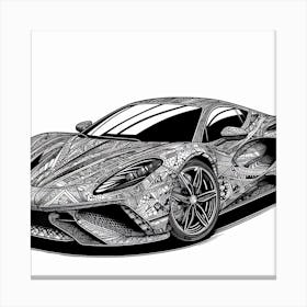 Mclaren Gt1 Canvas Print