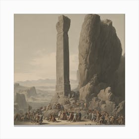 Egyptian Obelisk Canvas Print