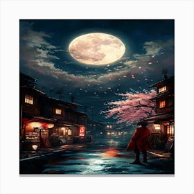 Full Moon In The Sky Toile