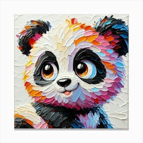 Panda Bear 13 Canvas Print