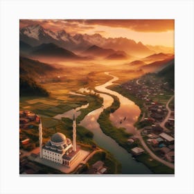 Mosque 2 Canvas Print