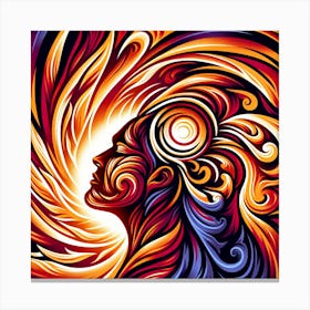 Artiphoria Sagittarius, Maori V (3) Canvas Print