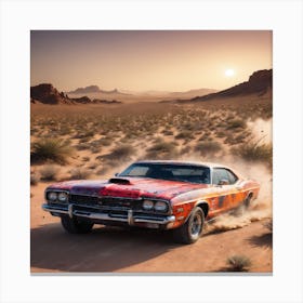 Fast And Furious Canvas Print