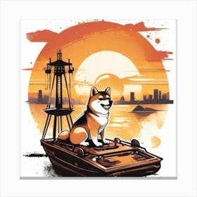 Shiba Inu 3 Canvas Print