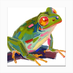Red Eyed Tree Frog 01 Canvas Print