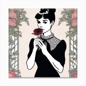 Audrey Hepburn Canvas Print