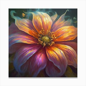 Dahlia 4 Canvas Print