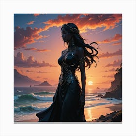 Mermaid 8 Canvas Print