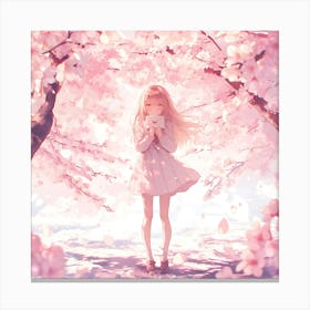 Cherry Blossoms Canvas Print