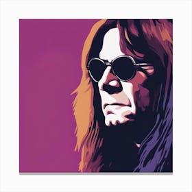 Ozzy Osbourne pop art Canvas Print