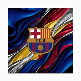 FC Barcelona Logo Wall Art 49 Canvas Print