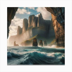 Southern Australia Cliffs 2 Canvas Print