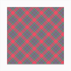 Tartan Fabric 2 Canvas Print