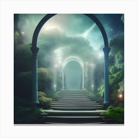 Mystical Arch Canvas Print
