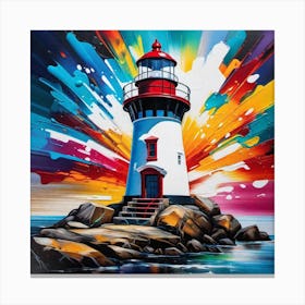 Lighthouse 19 Canvas Print