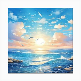 Seascape Canvas Print