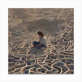 'Maze' Canvas Print
