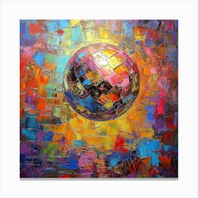 Disco Ball Art 21 Canvas Print