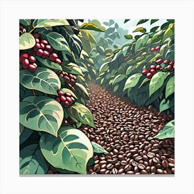 Coffee Beans 7 Canvas Print