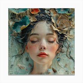 Fairytale Girl Canvas Print