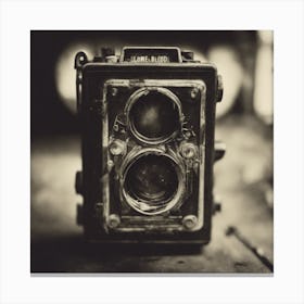 Old Camera Canvas Print