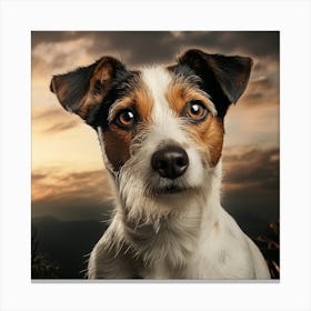 Jack Russell Terrier 1 Canvas Print