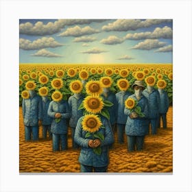 Sunflowers Canvas Print