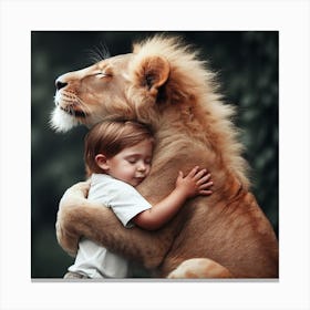 Big Hug Canvas Print