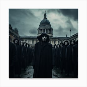 V For Vendetta Canvas Print