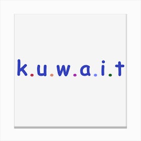 Kuwait 1 Canvas Print