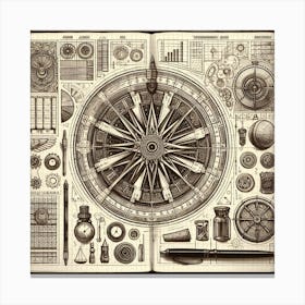 Wheel of the year 2 Canvas Print