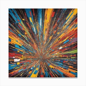 'Burst' 1 Canvas Print