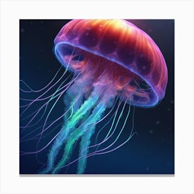 Jellyfish Canvas Print